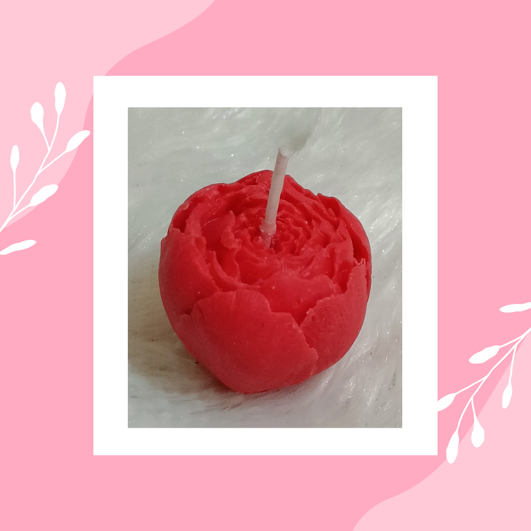 Mini Peony candle