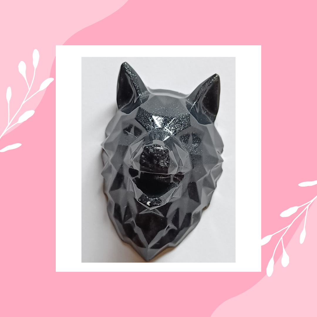 Resin _ 3d wolf/Dog