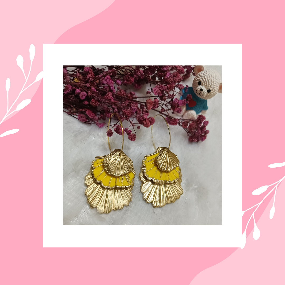 Polymer clay Hoop Earrings_01