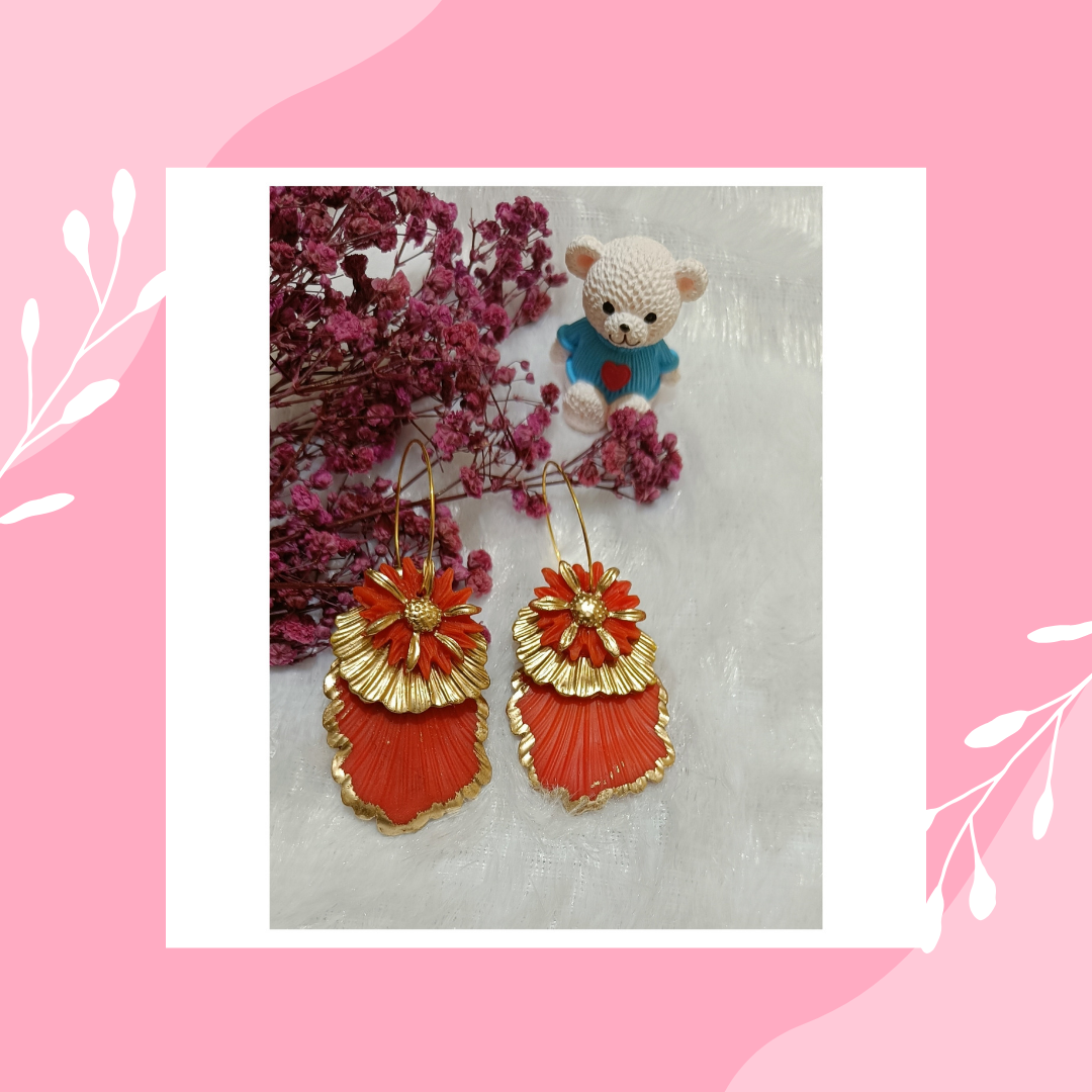 Polymer clay Hoop Earrings_01