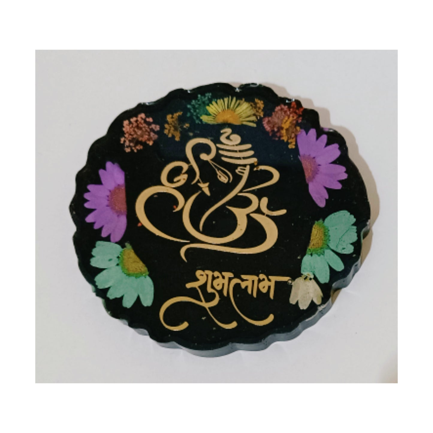 Resin Frame _Ganesh Shubh Labh