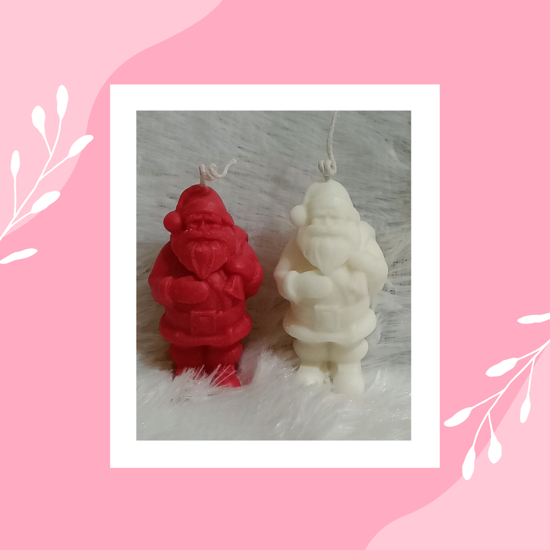 Christmas_ Santa Claus candle 1